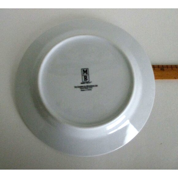 4 Merry Brite Merry Christmas Salad Dessert Plates - Santa Reindeer Gift Tree  - - Picture 7 of 8